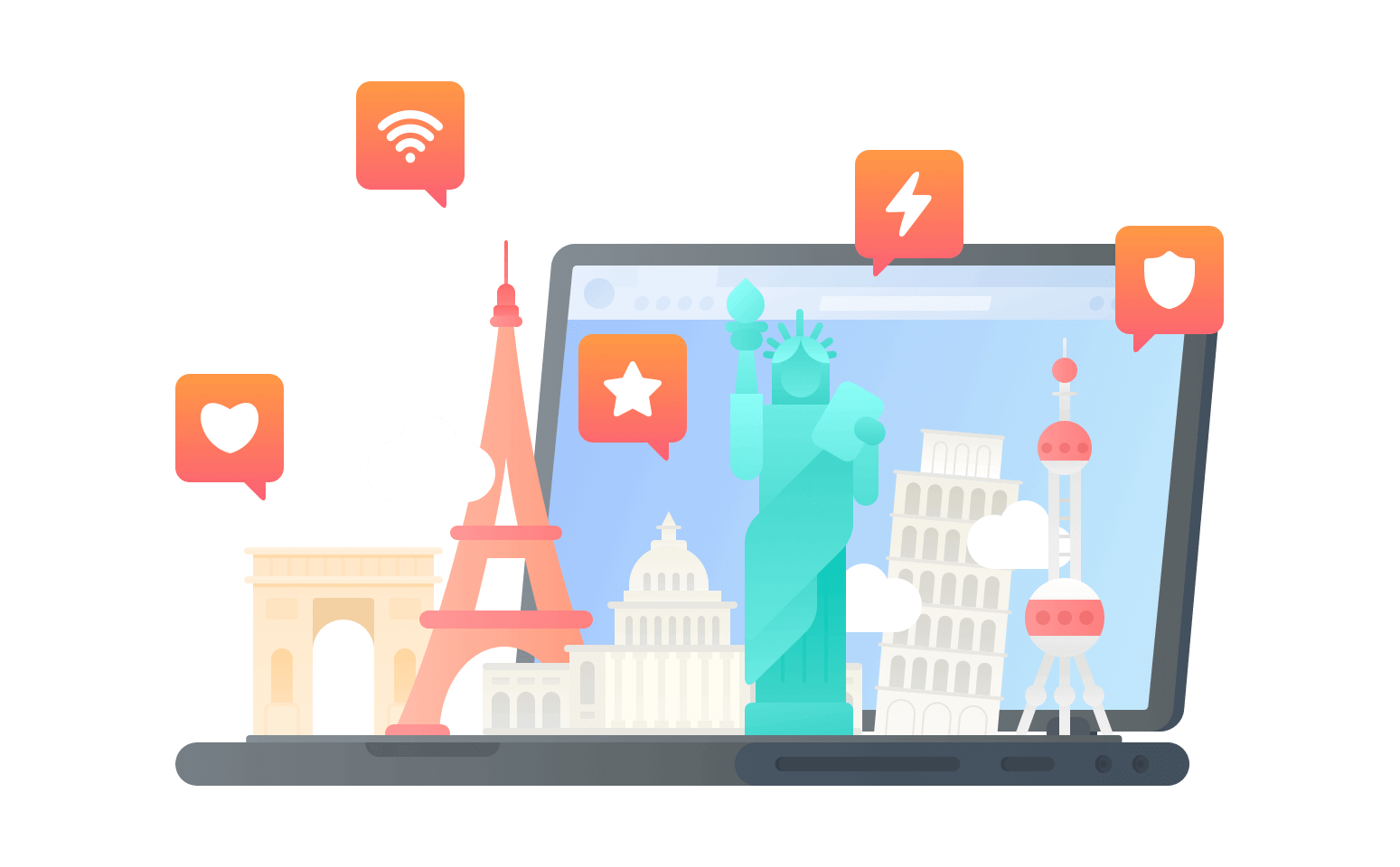 在圣文森特和格林纳丁斯连接到中国的代理 - 翻回VPN